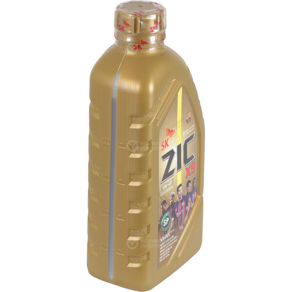 Моторное масло ZIC X9 5W-40, 1 л в Тюмени