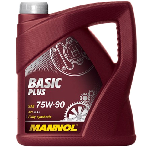 MANNOL Трансмиссионное масло MANNOL Basic Plus 75W-90, 4 л