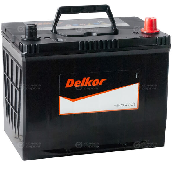 Автомобильный аккумулятор Delkor 80 Ач обратная полярность D26L в Саратове