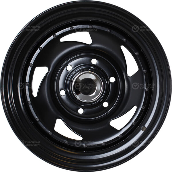 Колесный диск Ikon Wheels SNC013B  8xR16 5x139.7 ET-22 DIA110.5 черный в Екатеринбурге
