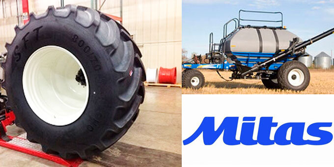 Новые шины для сельскохозяйственной техники от компании Mitas