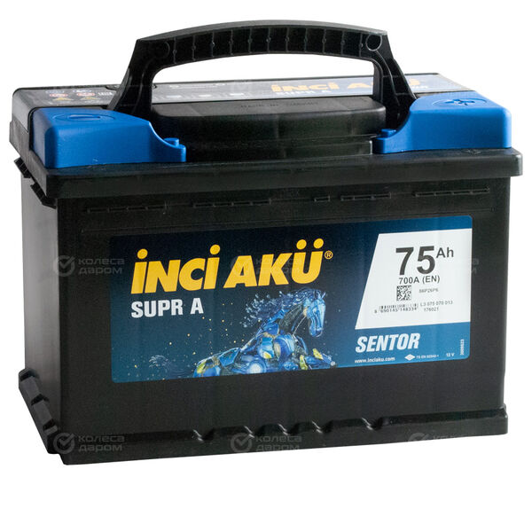 Автомобильный аккумулятор Inci Aku Supr A 75 Ач обратная полярность L3 в Саратове