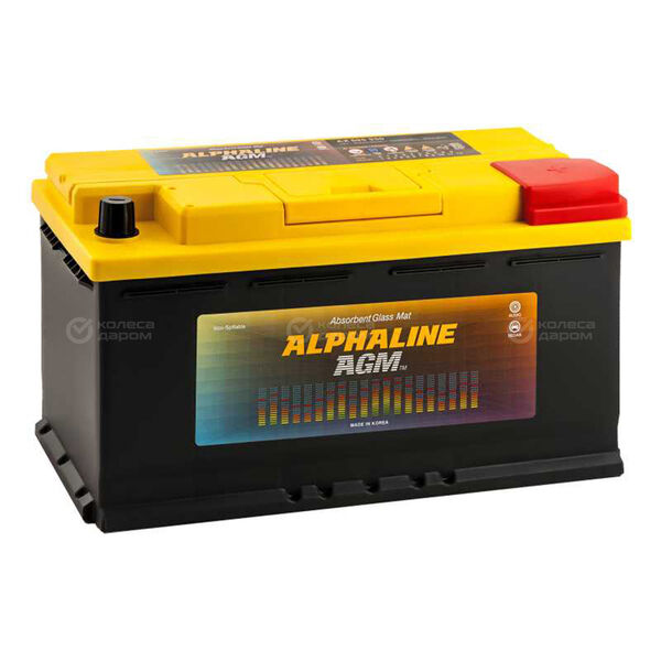 Автомобильный аккумулятор Alphaline AGM 95 Ач обратная полярность L5 в Янауле