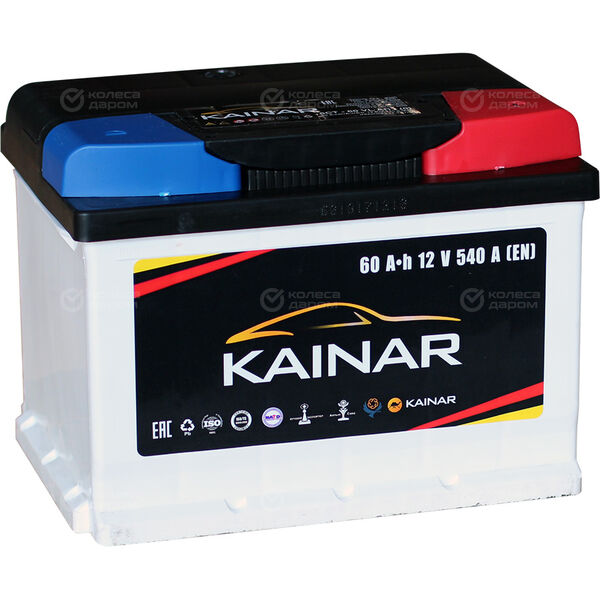Автомобильный аккумулятор Kainar 60 Ач обратная полярность LB2 в Березниках