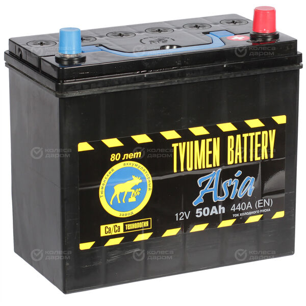 Автомобильный аккумулятор Tyumen Battery Asia 50 Ач обратная полярность B24L в Ульяновске