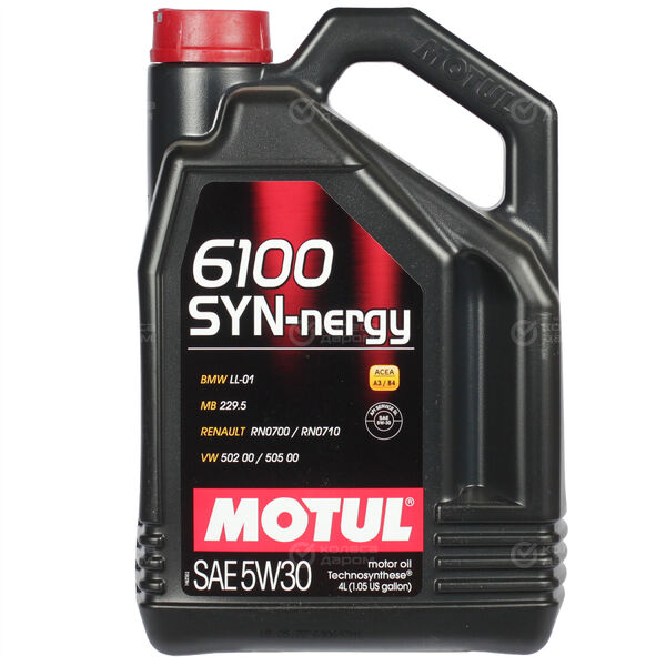 Моторное масло Motul 6100 SYN-NERGY 5W-30, 4 л в Зиме