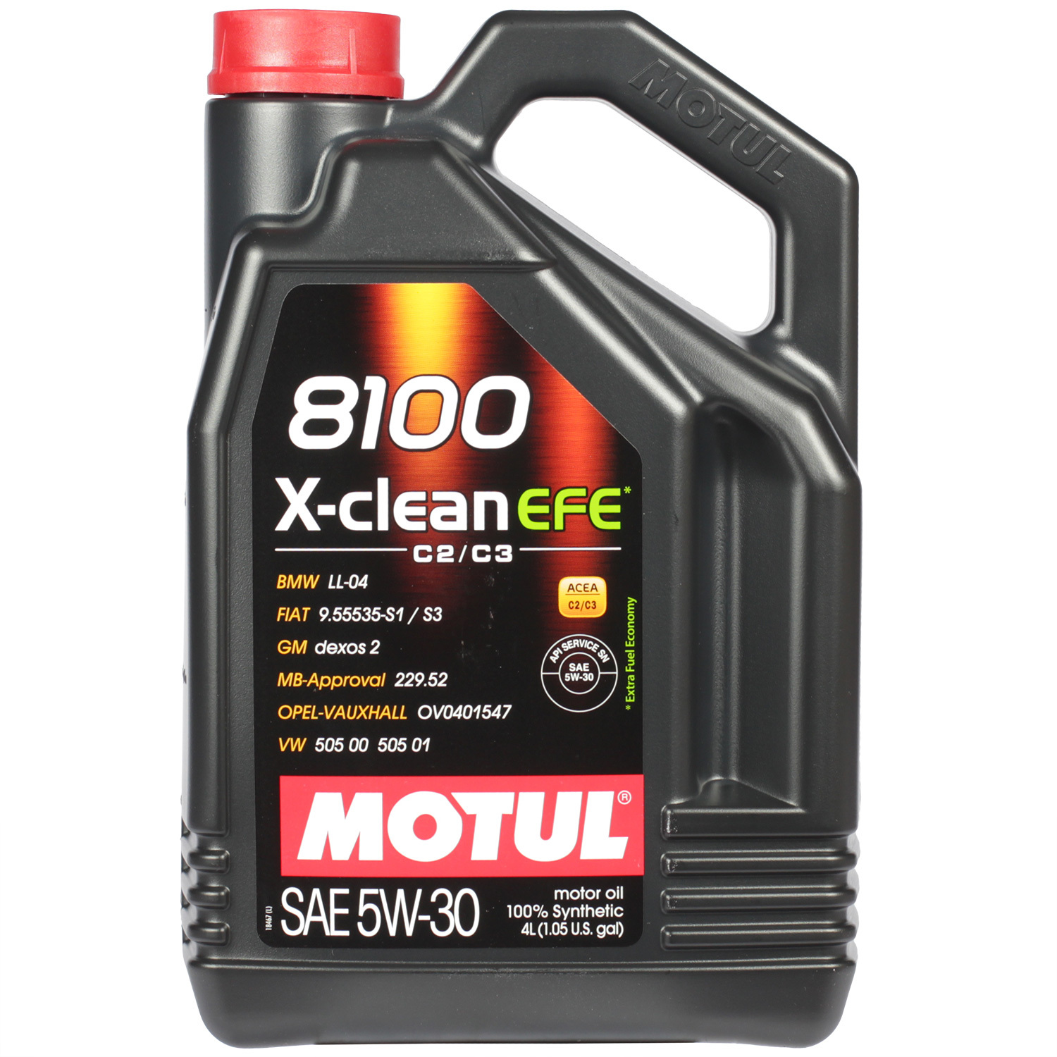 Motul Моторное масло Motul 8100 X-clean EFE 5W-30, 4 л motul моторное масло motul 8100 eco nergy 5w 30 5 л