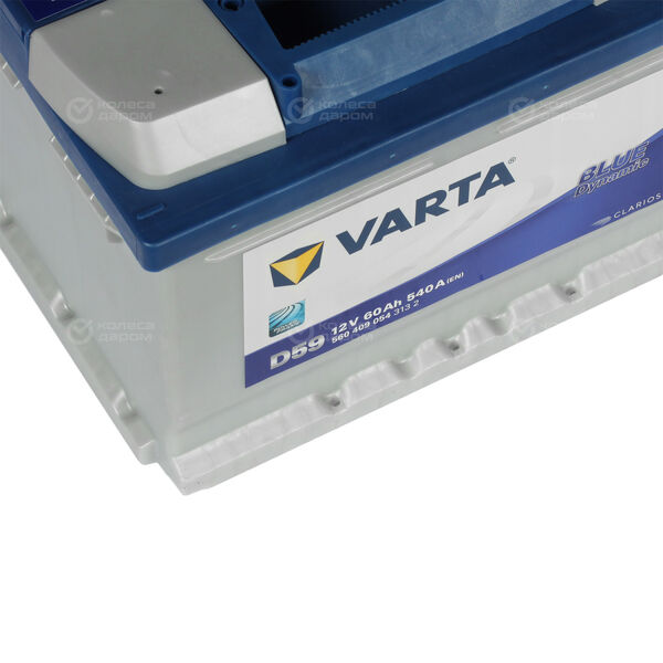 Автомобильный аккумулятор Varta Blue Dynamic D59 60 Ач обратная полярность LB2 в Чистополе
