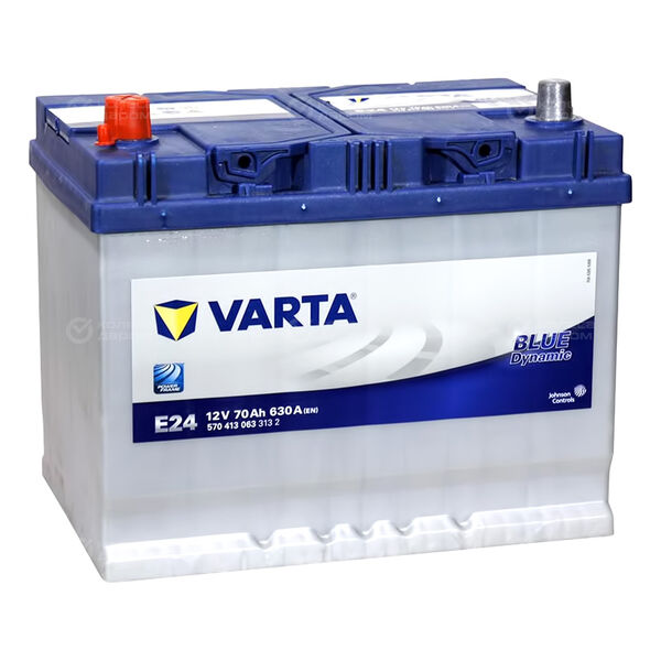 Автомобильный аккумулятор Varta Blue Dynamic E24 70 Ач прямая полярность D26R(уценка) в Кургане