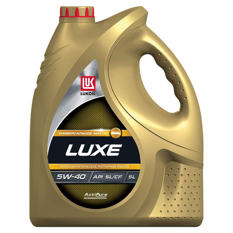 цена Lukoil Моторное масло Lukoil Люкс 5W-40, 5 л