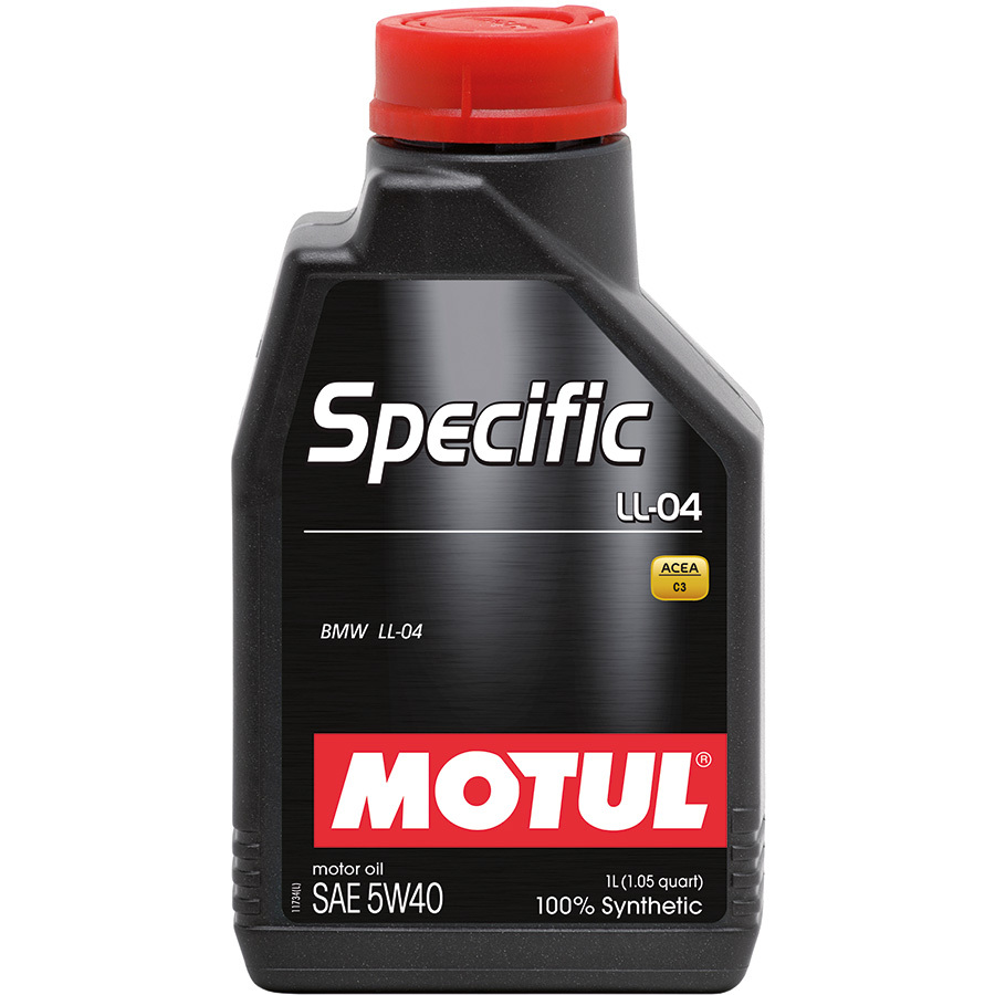 Motul Моторное масло Motul Specific BMW LL-04 5W-40, 1 л motul моторное масло motul specific 0720 5w 30 1 л