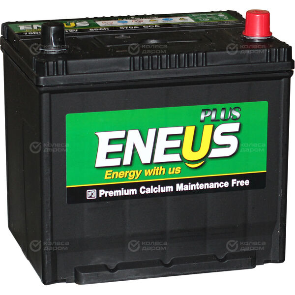 Автомобильный аккумулятор Eneus Plus 65 Ач обратная полярность D23L в Елабуге