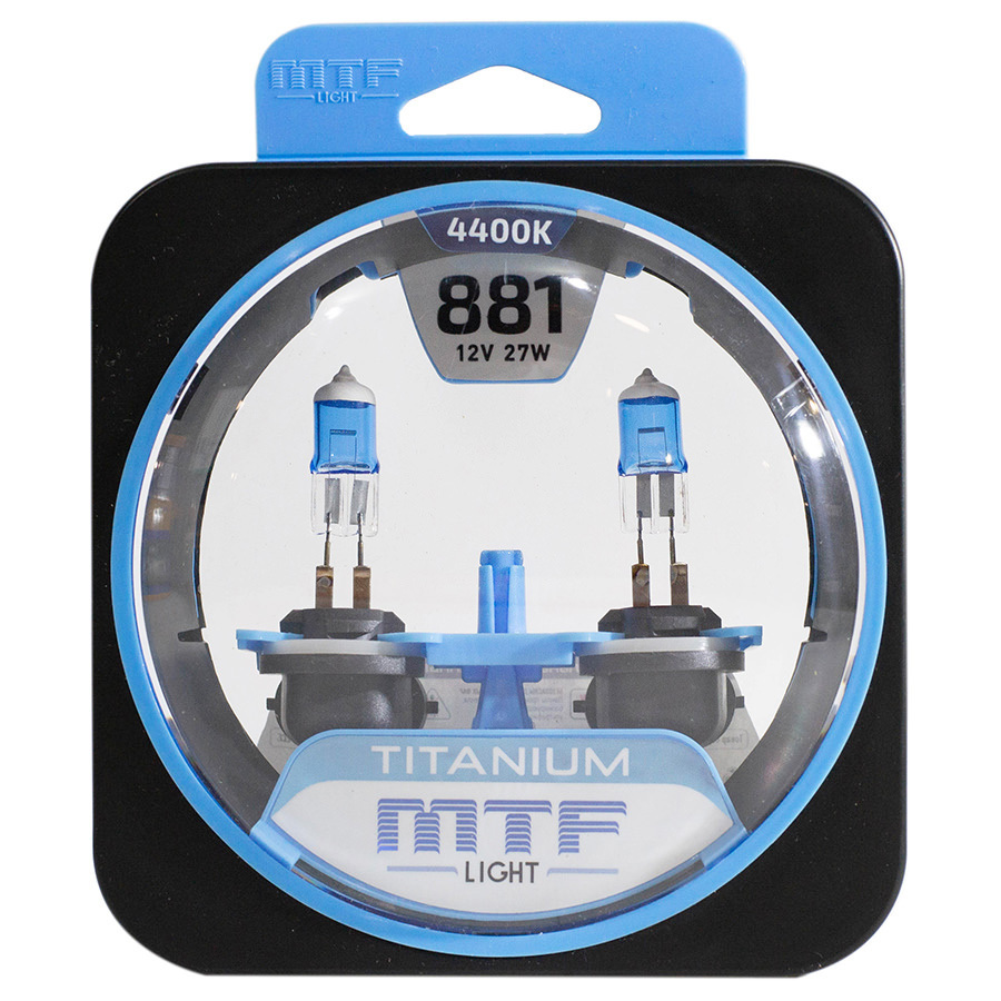 Автолампа MTF Лампа MTF Light Titanium - H27/2-27 Вт-4400К, 2 шт. автолампа mtf лампа mtf light argentum 80 h27 1 27 вт 4000к 2 шт
