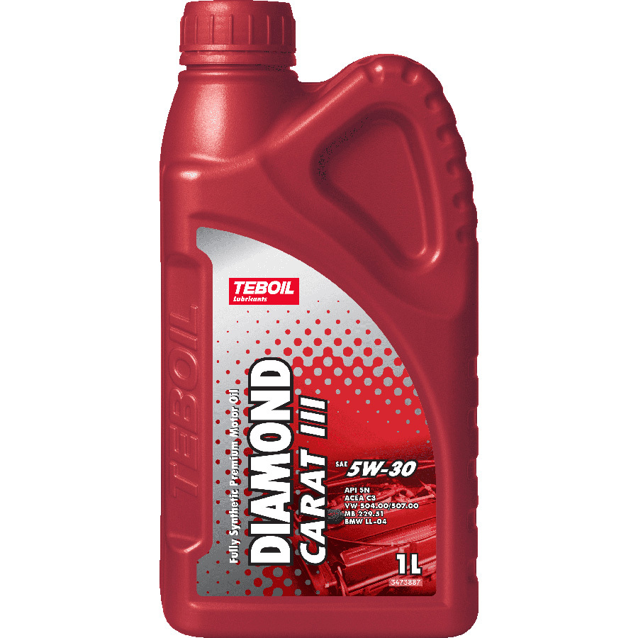 Teboil Моторное масло Teboil DIAMOND Carat III 5W-30, 1 л