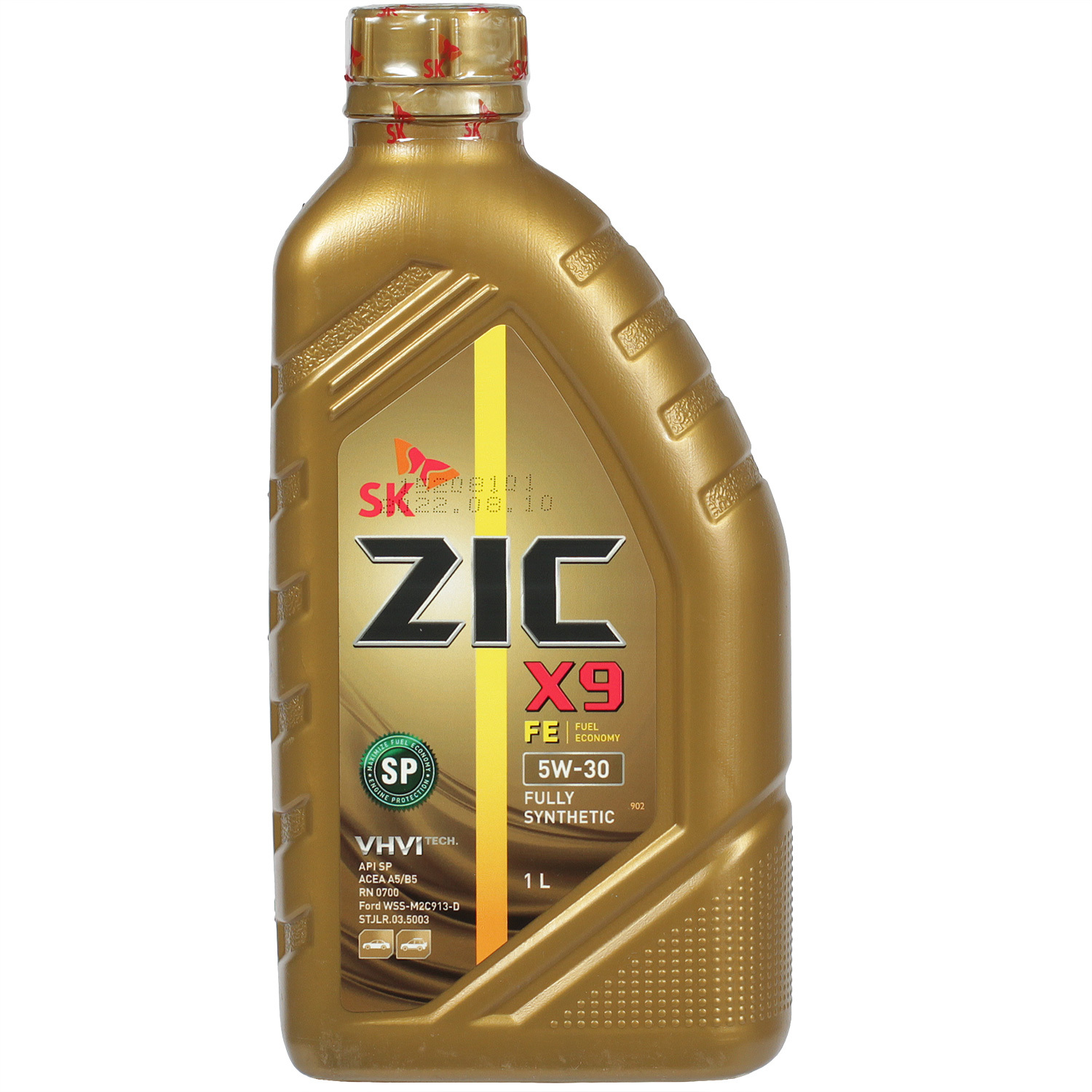ZIC Моторное масло ZIC X9 FE 5W-30, 1 л масло моторное zic x9 fe 5w 30 sl cf синтетическое 4 л