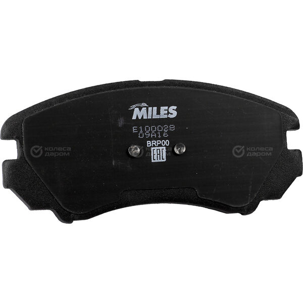Дисковые тормозные колодки для передних колёс Miles E100028 (PN0377) в Муроме