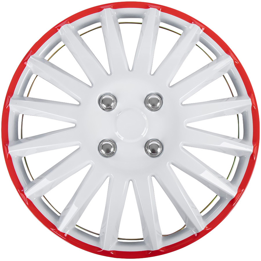 ARNEZI Колпаки колесные Arnezi Orion 16" бело-красный 4шт