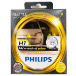 Лампа PHILIPS Color Vision Yellow - H7-60/55 Вт-1500К, 2 шт.