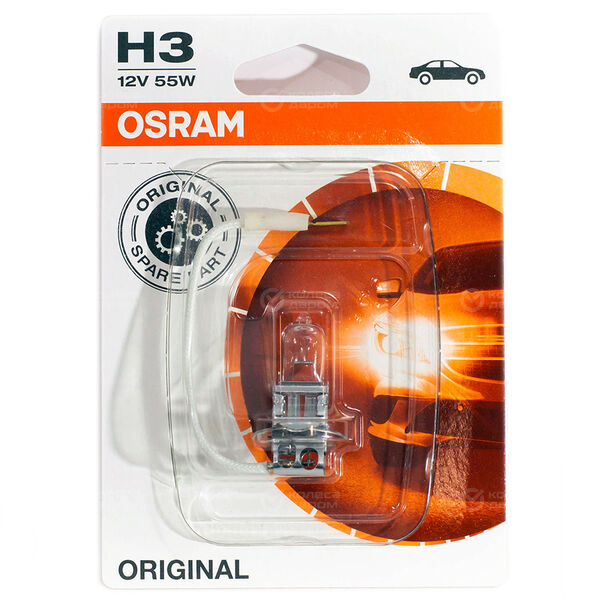 Лампа OSRAM Original - H3-55 Вт-2900К, 1 шт. в Канске