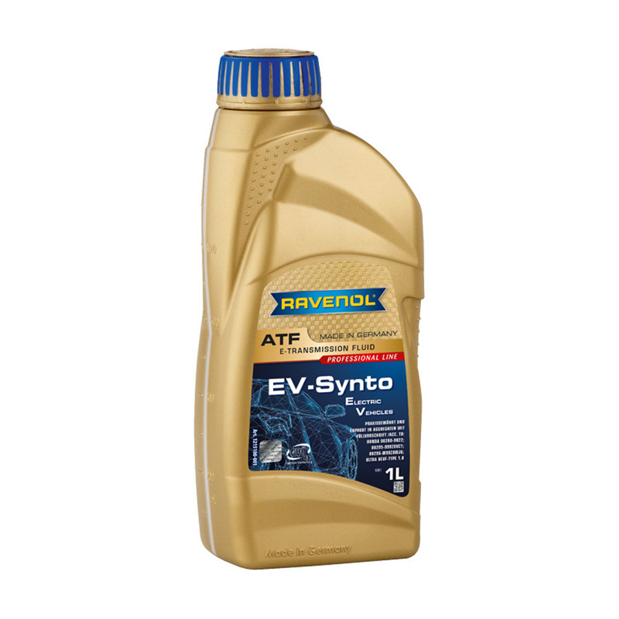 Трансмиссионное масло Ravenol EV-Synto ATF E-Transmission Fluid ATF, 1 л