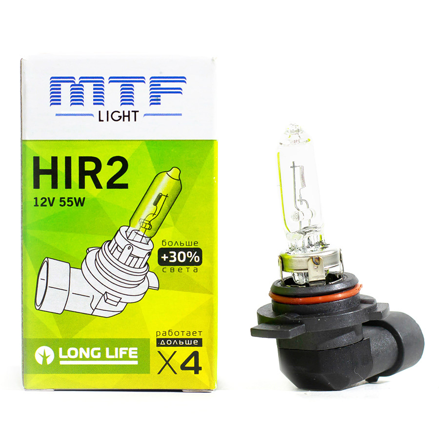 Автолампа MTF Лампа MTF Light Long Life - HIR2-55 Вт-2900К, 1 шт.