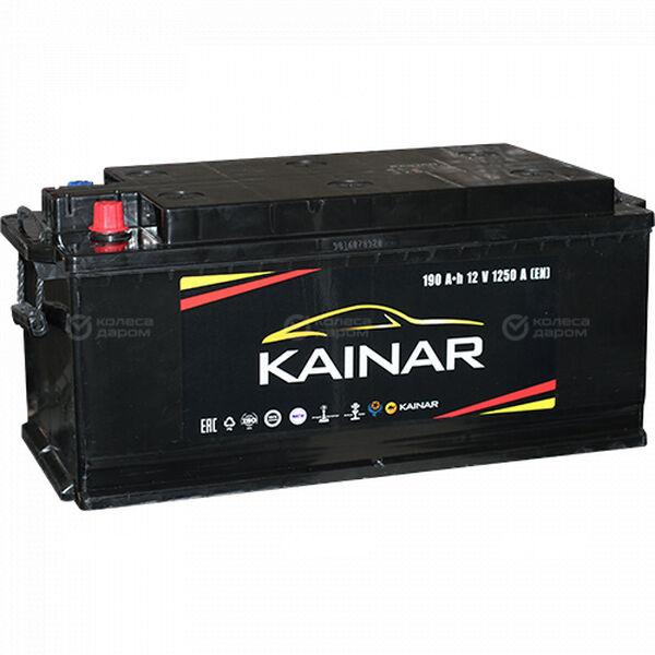 Грузовой аккумулятор KAINAR 6ст 190Ач п/п конус в Елабуге
