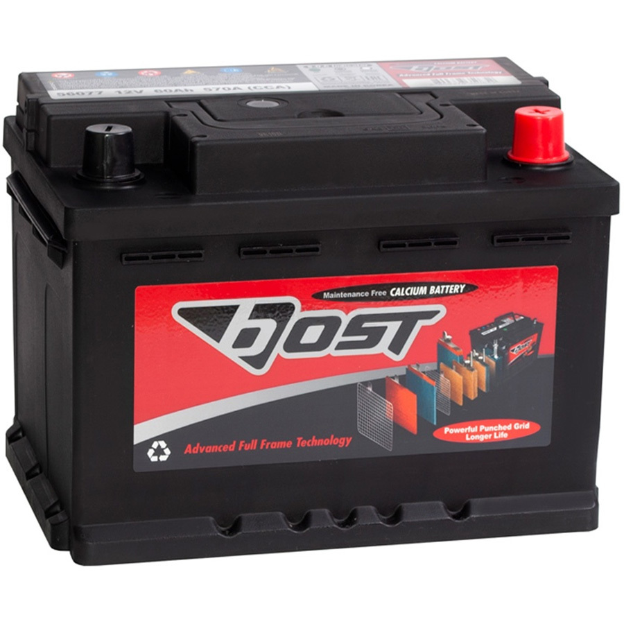 Bost Автомобильный аккумулятор Bost 60 Ач обратная полярность LB2