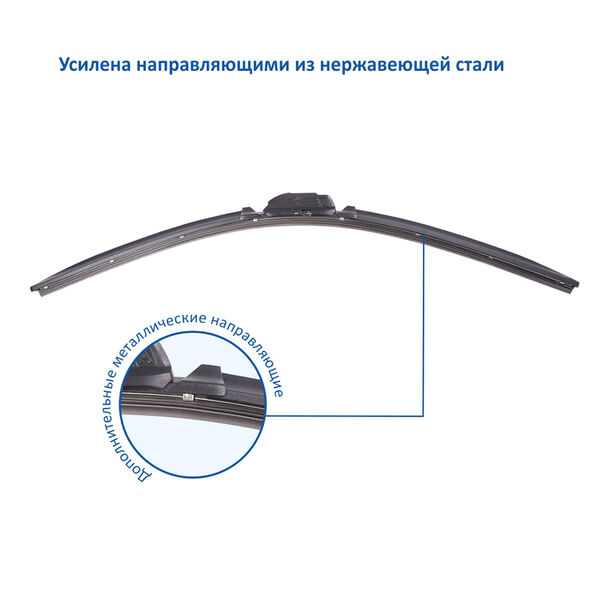 Щетка стеклоочистителя бескаркасная Goodyear Premium 430 мм/17" в Казани