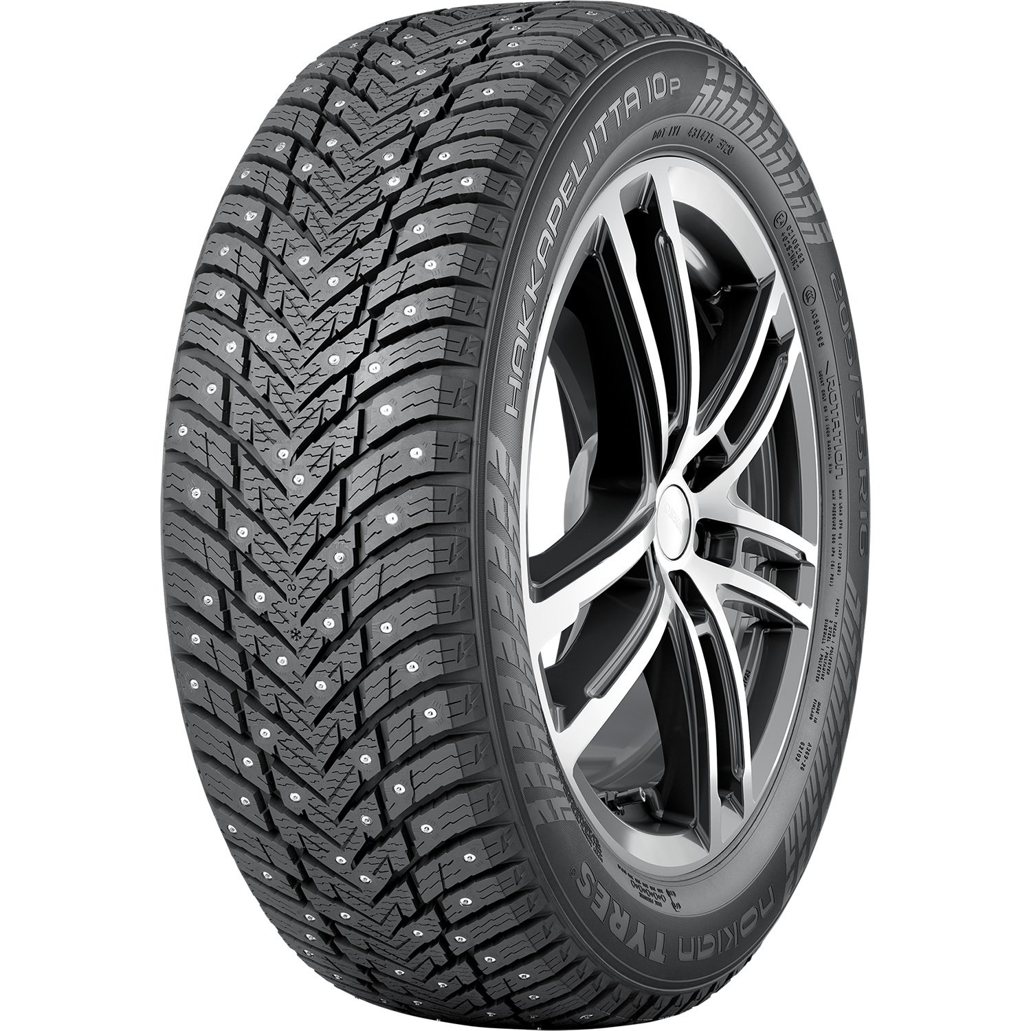 цена Автомобильная шина Nokian Tyres Hakkapeliitta 10p 245/45 R19 102T Шипованные