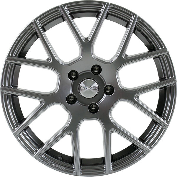 Колесный диск СКАД Stiletto  8xR18 5x114.3 ET40 DIA67.1 черно-серый цвет с перламутровыми оттенками в Сердобске