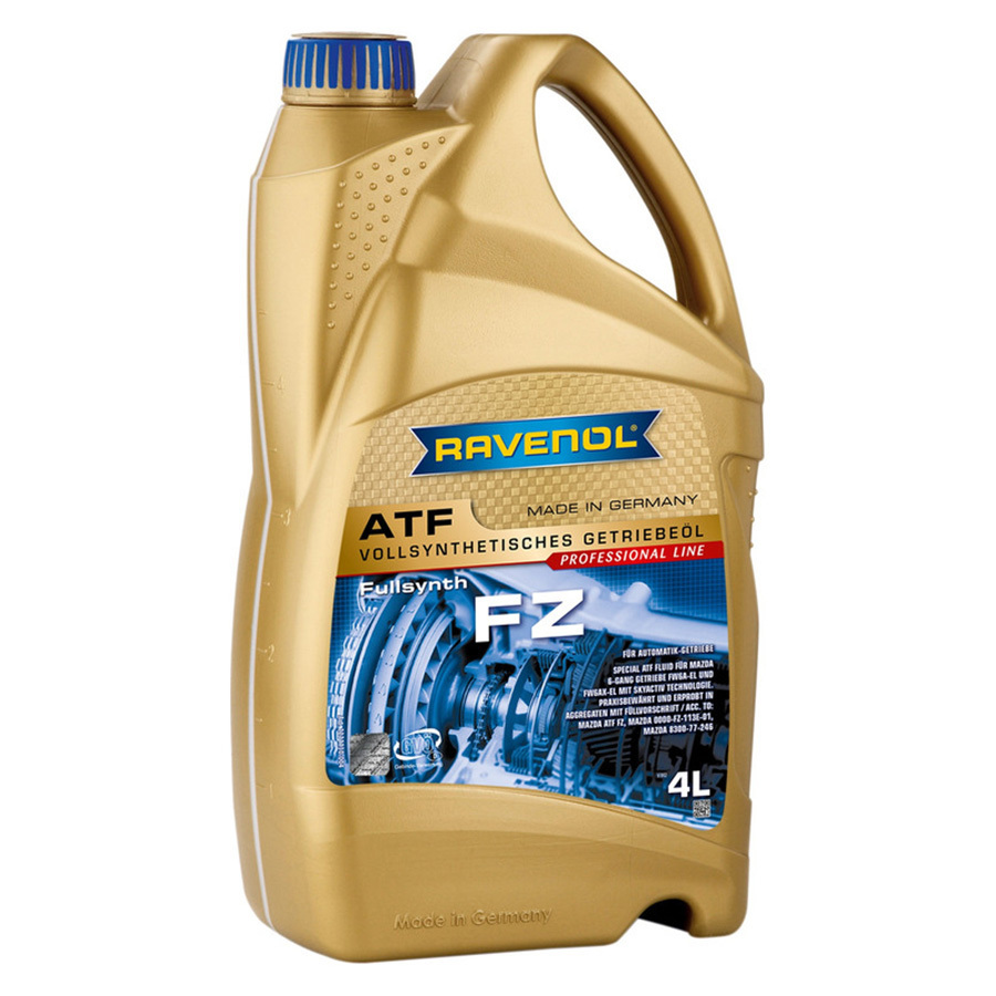 Трансмиссионное масло Ravenol ATF FZ ATF, 4 л