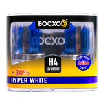 Лампа BocxoD Hyper White - H4-55 Вт-5000К, 2 шт.