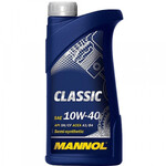 Моторное масло MANNOL Classic 10W-40, 1 л