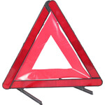 Знак аварийной остановки (ГОСТ) в пластиковом кейсе art.AT-05