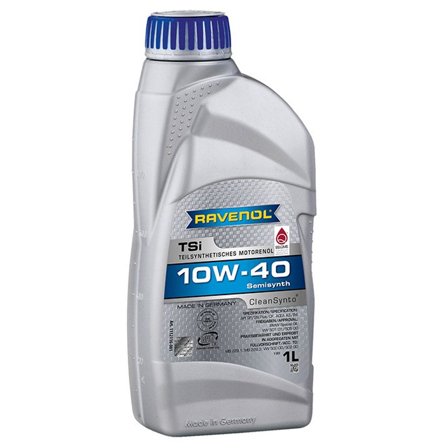 Моторное масло Ravenol TSI 10W-40, 1 л