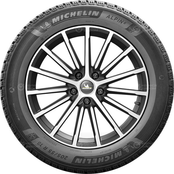 Шина Michelin Alpin 6 205/60 R15 91H в Тюмени