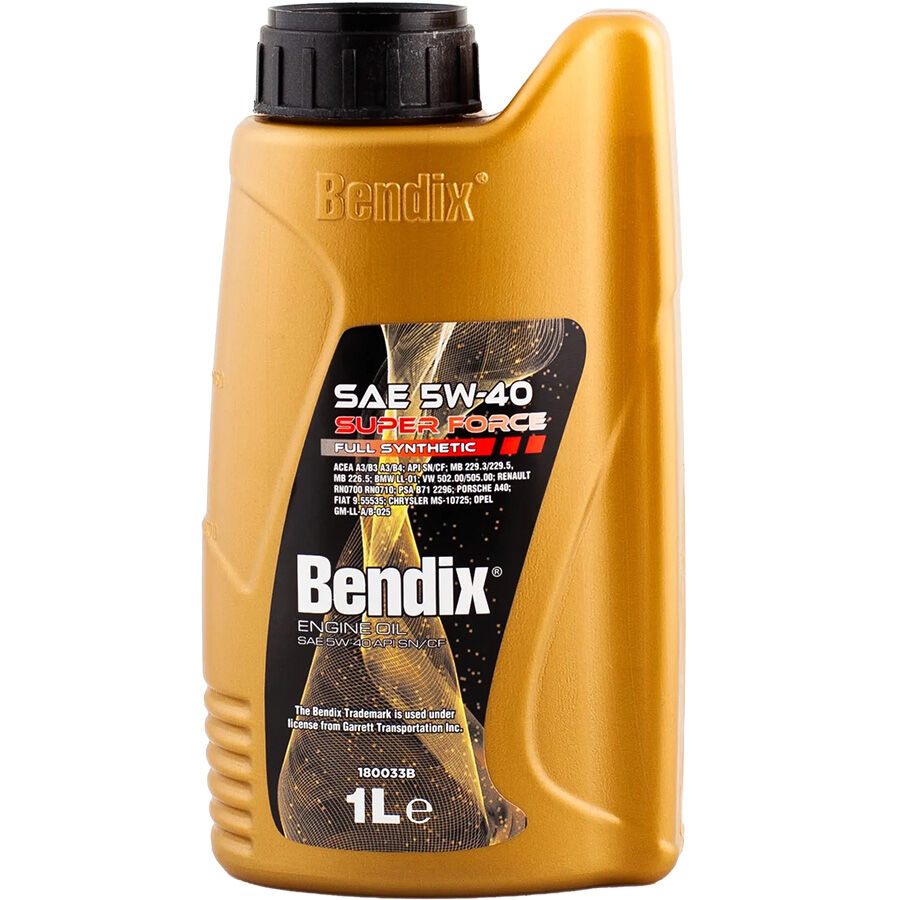 Моторное масло Bendix SUPER FORCE 5W-40 1 л 631₽