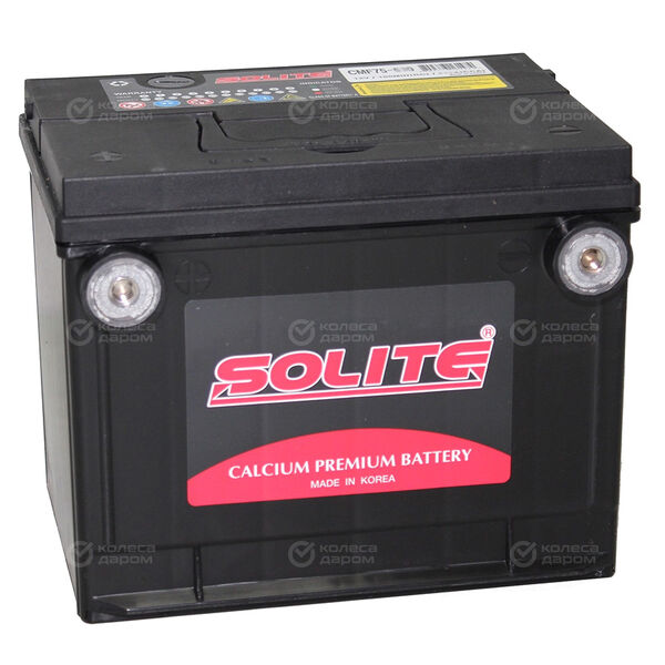 Автомобильный аккумулятор Solite 75 Ач универсальная полярность USA в Озерске