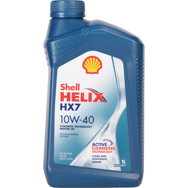 Моторное масло Shell Helix HX7 10W-40, 1 л в Самаре