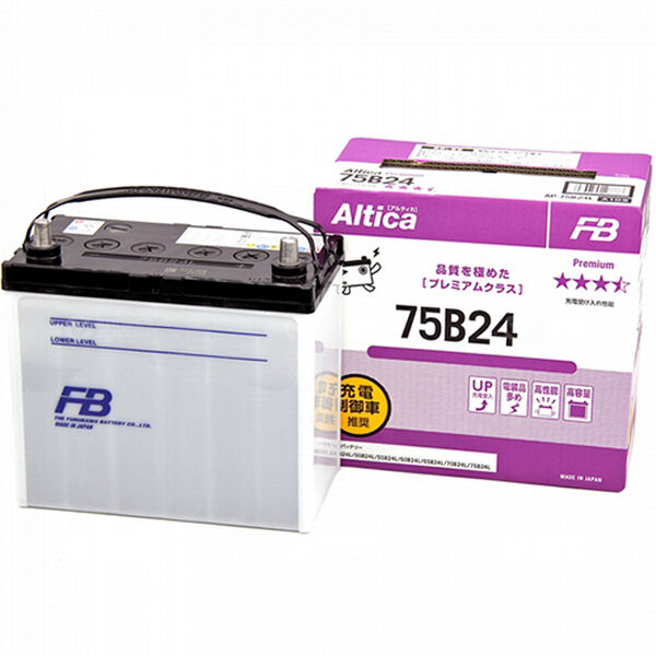 Автомобильный аккумулятор Furukawa Battery Altica Premium 60 Ач обратная полярность B24L в Таганроге