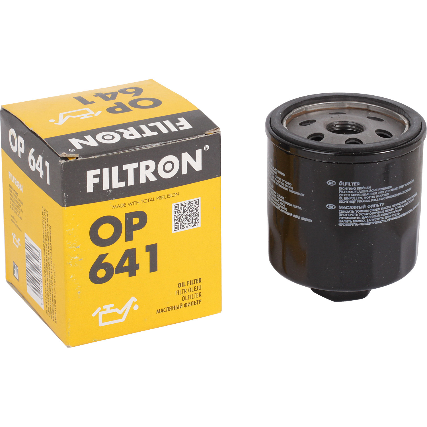 Фильтры Filtron Фильтр масляный Filtron OP641 filtron бежевый