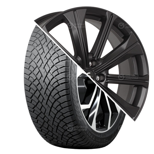 Колесо в сборе R19 Nokian Tyres 225/55 R 103 + КиК Серия Premium в Когалыме