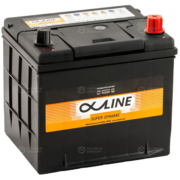 Автомобильный аккумулятор Alphaline SD 58 Ач обратная полярность D20L в Старом Осколе