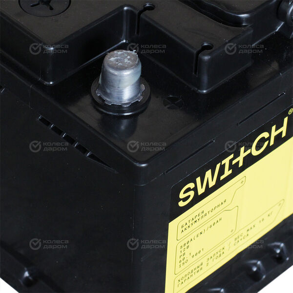 Автомобильный аккумулятор Switch 60 Ач прямая полярность L2 в Нижневартовске