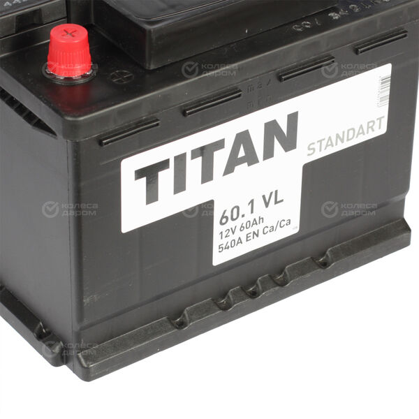 Автомобильный аккумулятор Titan Standart 60 Ач прямая полярность L2 в Казани