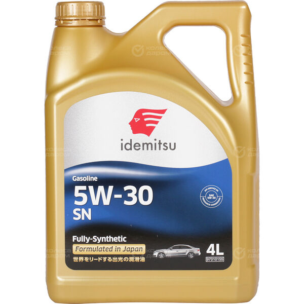 Моторное масло Idemitsu Fully-Synthetic SN 5W-30, 4 л в Старом Осколе
