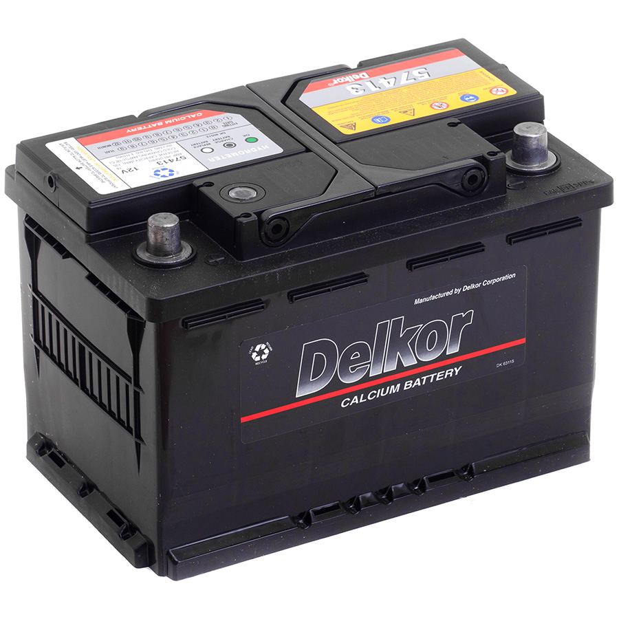 цена Delkor Автомобильный аккумулятор Delkor 74 Ач прямая полярность L3