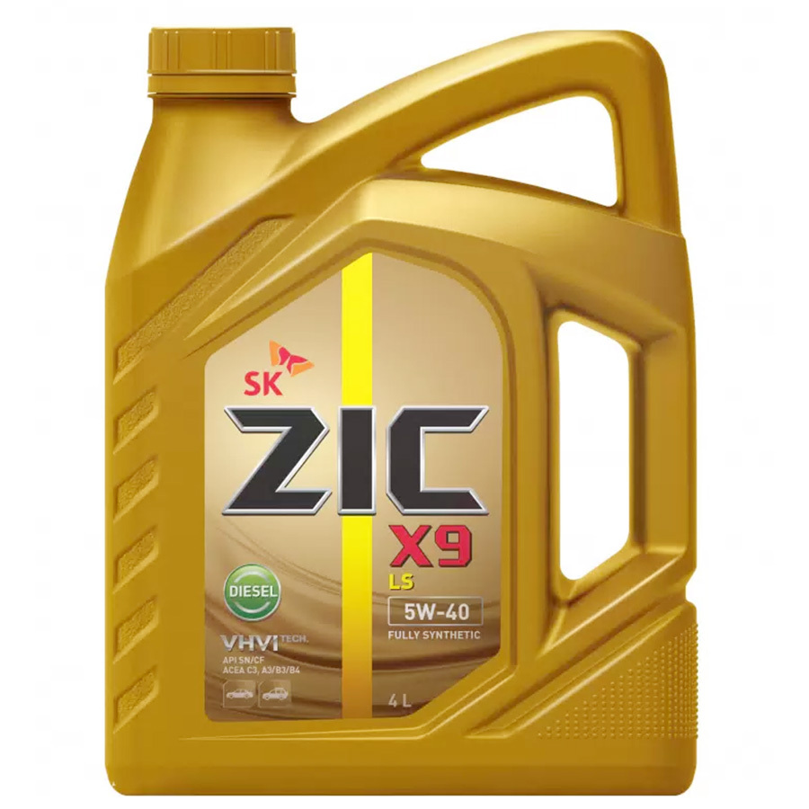 ZIC Моторное масло ZIC X9 LS Diesel 5W-40, 4 л