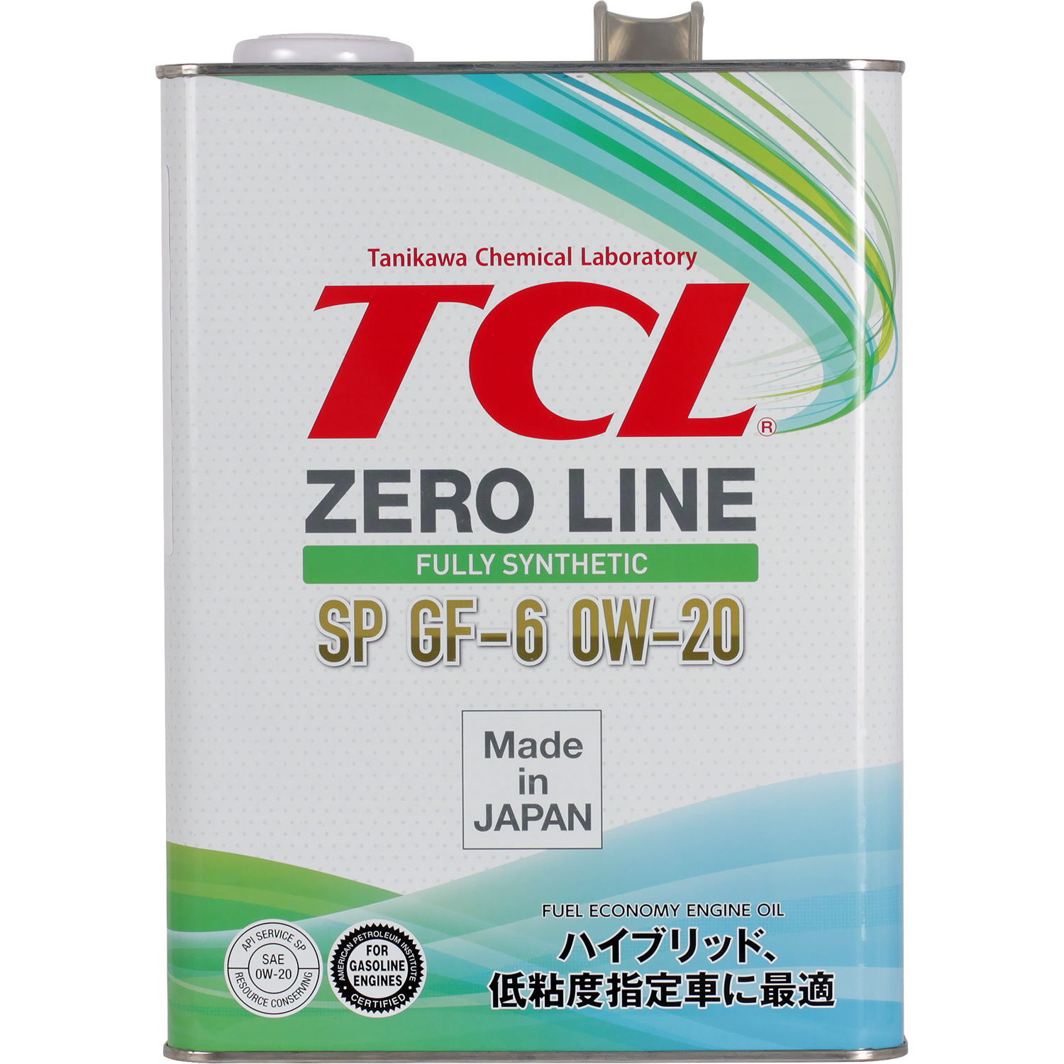 Моторное масло TCL Zero Line 0W-20, 4 л - фото 1