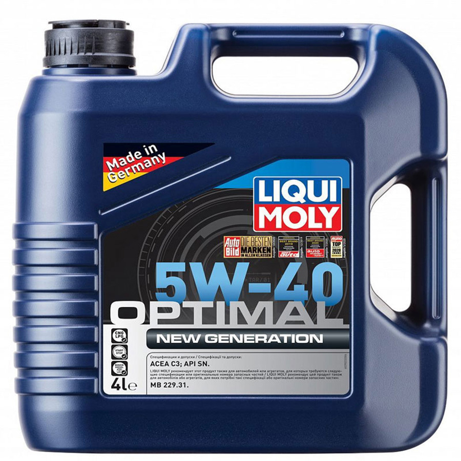 Liqui Moly Моторное масло Liqui Moly Optimal New Generation 5W-40, 4 л